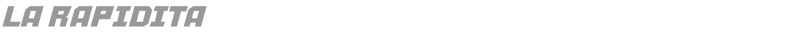 La Rapidita font preview